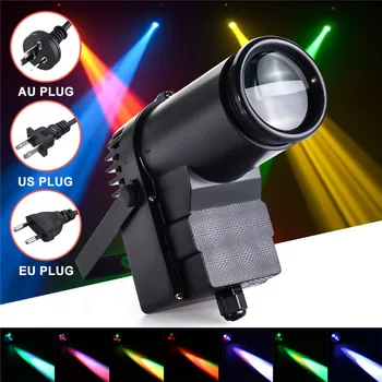30W AC110-240V DMX RGBW LED Pinspot Raza de Lumina Reflectoarelor 6CH Profesionale DISCO KTV DJ Efect de Iluminare