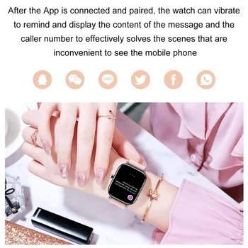 În 2020, Noul Ecran Color Smart Watch Femei Full Touch de Fitness Tracker Tensiunii Arteriale pentru Xiaomi Femeie Inteligentă Bluetooth Suna ceasul