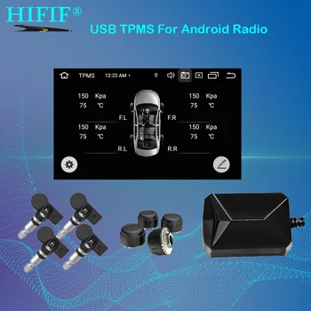 USB Android TPMS monitorizare a presiunii în anvelope/Android de navigare de monitorizare a presiunii în anvelope sistemul de alarmă/de transmisie wireless TPMS