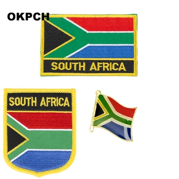 Mozambic flag patch insigna 3pcs un Set de Patch-uri pentru Haine DIY Decorare PT0133-3