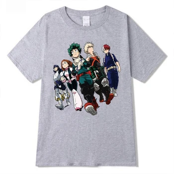 Eroul meu mediul Academic Tricou de Moda Tricou Boku No Hero Academia Anime Kawaii T-shirt Graphic Topuri Tricouri de sex Masculin
