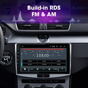 Android 9.0 2 din Radio Auto Pentru VW Volkswagen Passat B6 B7 2010-Magotan CC Multimedia Player Video de Navigare GPS nu SUNT dvd