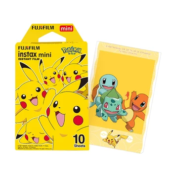 Original Polaroid Fujifilm Instax Mini Pokemon Instant 10 foi de mini-Film pentru Fuji 7 8 9 25 50 70 90 & SP-1 Imprimantă