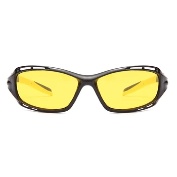 YAMEIZE Anti Orbire de Noapte Viziune Ochelari de Șofer Ochelari Polarizati ochelari de Soare pentru Femei Brand de Lux Ochelari de Soare Galben Lentile Ochelari