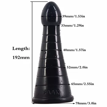 Runda Vertebră Anal Antrenor anal dilatator Mare Buttplugs Anal toy Stimulare pentru Unisex Femei Bărbați Gay Sex Anal Jucării.