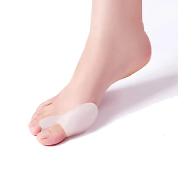 5Pair Gel Separatoare de Deget de la picior Pedichiura Inflamație la picior Corectori Hallux Valgus Manichiura Ortodontice Silicon Corecție Tocuri inalte Tălpi