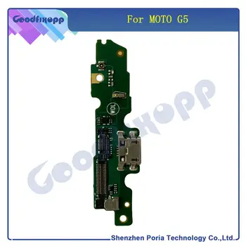 1 Buc Nou Original Pentru Motorola G5 Incarcator USB Port de Încărcare Conector Dock Cablu Flex Piese de schimb Pentru Motorola G5