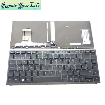 Reparații Viață studio G3 spaniolă tastatura laptop pentru HP ZBOOK studio G3 cu iluminare din spate Spania standard SP TASTATURA SN7143BL PK131C42A17