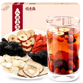 Ginseng T ea Oamenii Sexuale Ceai de Ginseng, Maca, Wolfberry, Datele Roșu, Dud, Huangjing