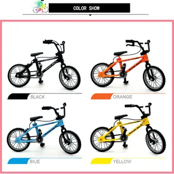 Mini-deget-bmx Set Fanii Biciclete de Jucărie Aliaj Finger BMX Funcționale Copii Biciclete Biciclete Finger Calitate Excelenta Bmx Jucarii Cadou