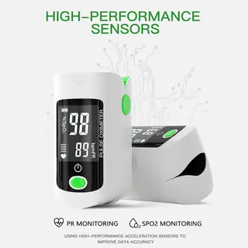 Degetului Pulsoximetru Saturația de Oxigen din Sânge SpO2, PR Monitor 8S Rapidă a Măsura Pulsul Contorul de Măsurare pentru Acasă