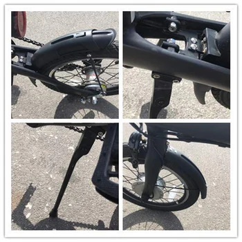 Pentru Xiaomi Qicycle EF1 Biciclete Electrice Biciclete Aripă și Kickstand Anvelope Splash Fender Suport