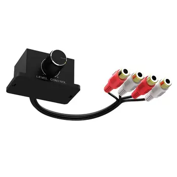 Universal Car Audio Amplificator Bass RCA la Nivel de Telecomandă Buton de Control al Volumului LC-1