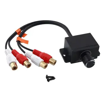 Universal Car Audio Amplificator Bass RCA la Nivel de Telecomandă Buton de Control al Volumului LC-1
