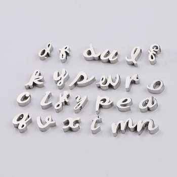 Sansango 26Pcs Literele Alfabetului englez Farmece Pandantive Manual DIY Ambarcațiunile de Bijuterii Brățară Moda Bijuterii