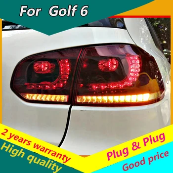 KOWELL Styling Auto pentru toate modelele VW Golf 6 pentru Mk6 stop R20 LED lampă spate DRL+Frana+Park+Semnal dinamic TOATE LED tailight