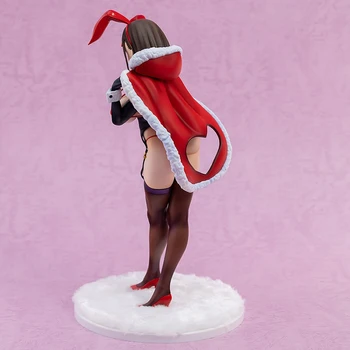 28cm Roz Pisica de Crăciun Figura de Acțiune Anime Fata Frumoasa Fata Bunny Crăciun 1/6 din PVC de Colectare Model de Păpuși Jucarii pentru Cadouri