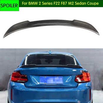 Fibra de Carbon din Spate Spoiler Portbagaj Boot Buze Aripa Pentru BMW Seria 2 F22 F87 M2 Sedan de Bază M Sport Coupe - 2019