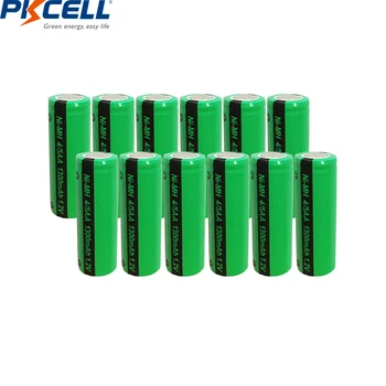 12 x PKCELL 4/5AA Ni-MH Acumulator Plat de Top 1.2 V NiMh 1300mAh Baterie Reîncărcabilă Pentru Scule electrice cu Acumulator, Scule electrice