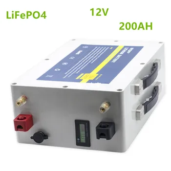 Lifepo4 12v 200ah acumulator lifepo4 12V litiu baterie built-in BMS pentru motor electric de barca,golf,sistem solar