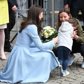Moda Blazer Elegant Rochii Doamnelor Biroul Purta Kate Middleton, Printesa Rochie Albastru Sacou Slim Toamna Iarna Femei 2020
