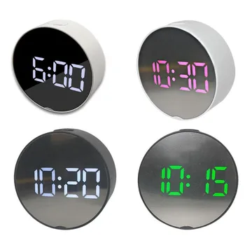 1buc LED Oglindă Ceas Enurezis Ceas Deșteptător Magnetic Digital Electronic de Gătit Cronometru Bucătărie Acasă Enurezis Ceas Deșteptător
