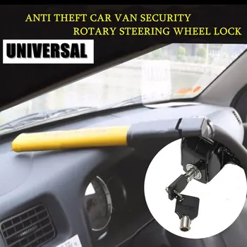 Universal Grele Anti-furt Blocare a Volanului de Masina/Van de Securitate Rotativ de Blocare a Volanului de Spori de Securitate Auto