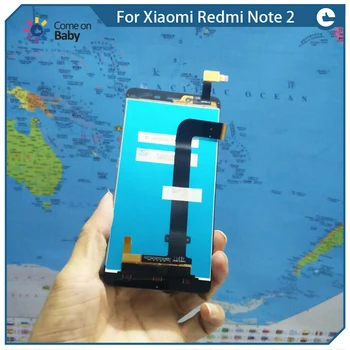 Pentru Xiaomi Hongmi Note 2 Redmi Nota 2 Nota 2 LCD ecran display+ touch digitizer original, cu cadru de 5.5 inch cu INSTRUMENTE