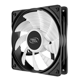 DEEPCOOL RF120 Singură culoare LED RGB ventilator 120mm Caz de Calculator Răcire Tăcere 3Pin＆IDE 4Pin Molex interfață Cooler CPU fans