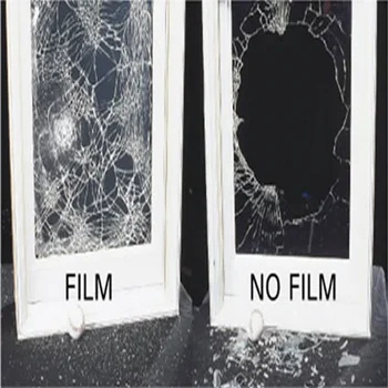 3m 4mil Explozie Dovada de Film Fereastră de Sticlă de Protecție Transparent Clar de Auto-Adeziv de Securitate Acasă Shatter-Proof Rezistent Autocolant