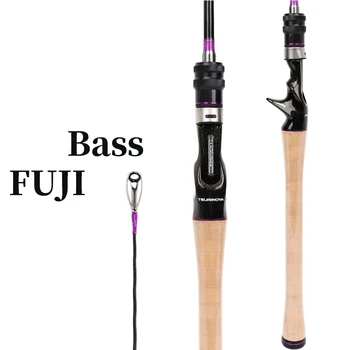 TSURINOYA Tijă de Pescuit KENDO 652L 672ML Toate FUJI Accesorii Filare Turnare Tijă Mâner Detașabil Bass Rod