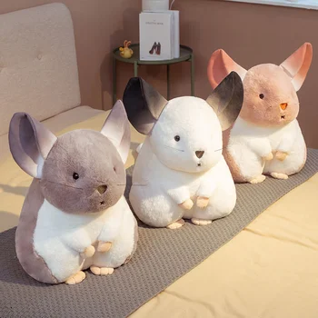 2020 Nou Mouse-Ul Drăguț Jucărie De Pluș Chinchilla Moale Jucărie Umplute De Animale De Pluș Păpușă Potoli Setea Perna Cadou Pentru Copii