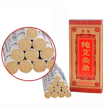 En-gros Extrafin Cinci Ani Moxa Rola 10buc/cutie moxa stick moxibustion terapie din Medicina tradițională Chineză