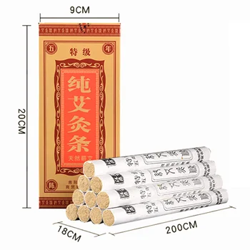 En-gros Extrafin Cinci Ani Moxa Rola 10buc/cutie moxa stick moxibustion terapie din Medicina tradițională Chineză