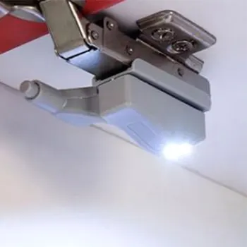 10buc LED Smart Touch Inducție Cabinet de Lumină Dulap Balama Interioară Lampă cu Led-uri Senzor de Noapte Lumina de Iluminat pentru Dulap Garderoba
