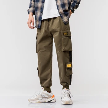 2021 primăvară japoneză marfă casual gri P46 mens pantaloni casual pantaloni brand pentru barbati