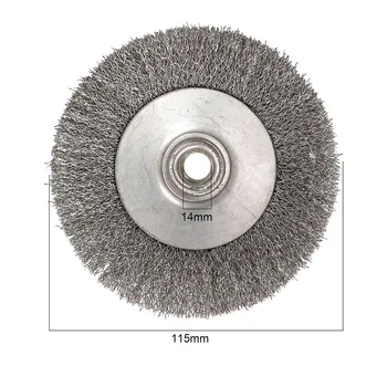 4.5 Inch Wire Wheel Brush 115mm Nod Răsucite Perii de Sârmă Pentru Polizor unghiular