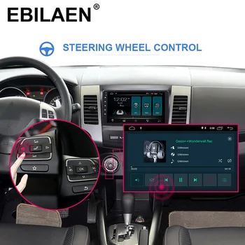 EBILAEN Auto Multimedia player Pentru Mitsubishi Outlander XL 2005-2din Android 9.0 AutoRadio DVD Stereo de Navigare GPS Video