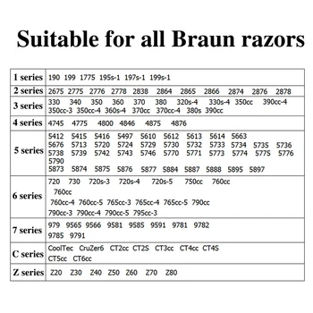 Incarcator USB pentru Braun 790cc-4 790cc-5 795cc-3 979 9565 9566 9581 9585 9591 9781 9782 Electrice aparate de Ras aparat de Ras Adaptor încărcător