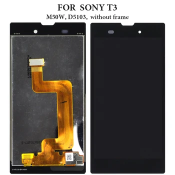 Pentru Sony Xperia T2 Ultra LCD Display Cu Touch Screen Cu Cadru Înlocuirea Ansamblului Pentru Sony Xperia T3 LCD D5303 D5322 D5103