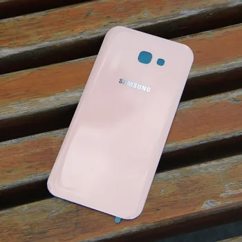 Samsung Bateria de Sticlă din Spate Caz Pentru Samsung Galaxy A7 2017 Edition SM-A720 A720 Bateria Telefonului Puțin Înapoi Capacul Bateriei Cazuri