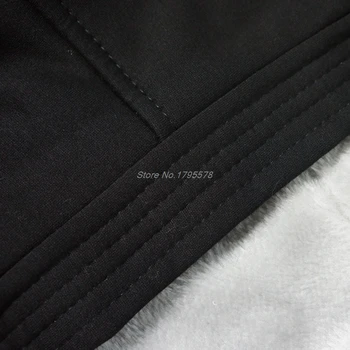 Moda Stil De Iarnă Bărbați Ține De Cald Îngroșa Hanorac De Elită Rasa Malinois Câine K9 Tricou Negru Jacheta Rece Harajuku Streetwear