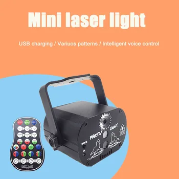 De încărcare de control de la distanță de trei gaura 90 model laser bar karaoke ktv flash de lumină colorate lampa de cameră acasă dormitor dormitor