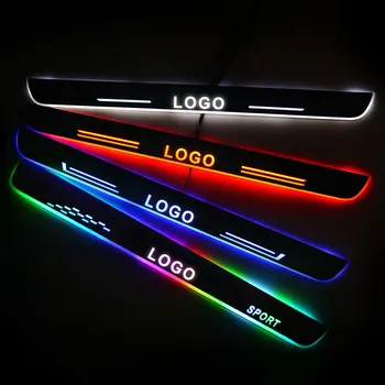 Personalizate LED Portiera Scuff Placa Compatibil pentru Vauxhall Ușa Calea de Rulare Lumina Intrare Bord Pedala