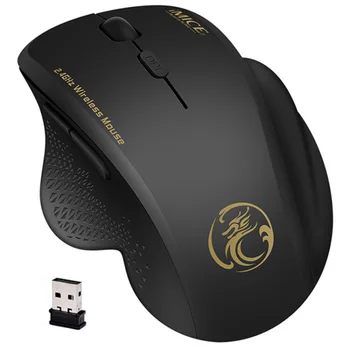 Mouse-ul fără fir Mouse de Calculator fără Fir de 2,4 Ghz 1600 DPI Ergonomic Mouse-ul de Economisire a energiei Mause Optic USB PC Soareci pentru Laptop PC