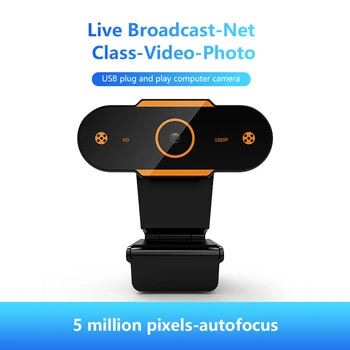 2020 Nou 480/720/1080P/2k Camera Web 5 Milioane de Pixeli camera web HD USB2.0 Focalizare Automată Apel Video Cu Microfon Pentru Calculator, Laptop