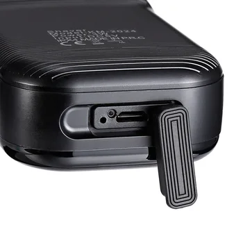 M-2024 Kemei Noul USB Reîncărcabilă cu Piston Dublu Net de Ras, de Aur Și de Argint Cuțit Net Corp Plin de Spălat