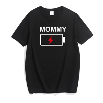 Familie de Potrivire Tricouri de Vară 2020 Mami Și cu Mine Haine Baterie de Imprimare Uite de Familie, Mama Fiica, Tatăl și Fiul T-shirt Utilaje