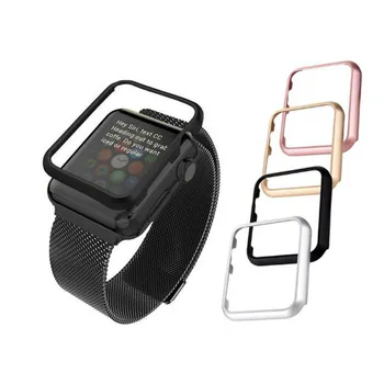 Duoteng Ceas caz Acoperire Pentru Apple Watch 3 2 1 Coajă de Protecție pentru iWatch 5 4 44mm 40mm 38mm Apple Watch 42mm carcasa de Metal
