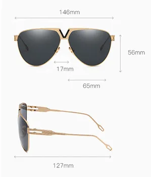 VWKTUUN Pilot ochelari de Soare Barbati Femei Oglindă Oculos de Conducere Nuante UV400 Puncte Steampunk ochelari de Soare Pentru bărbați Pescuit Sportiv Oculos